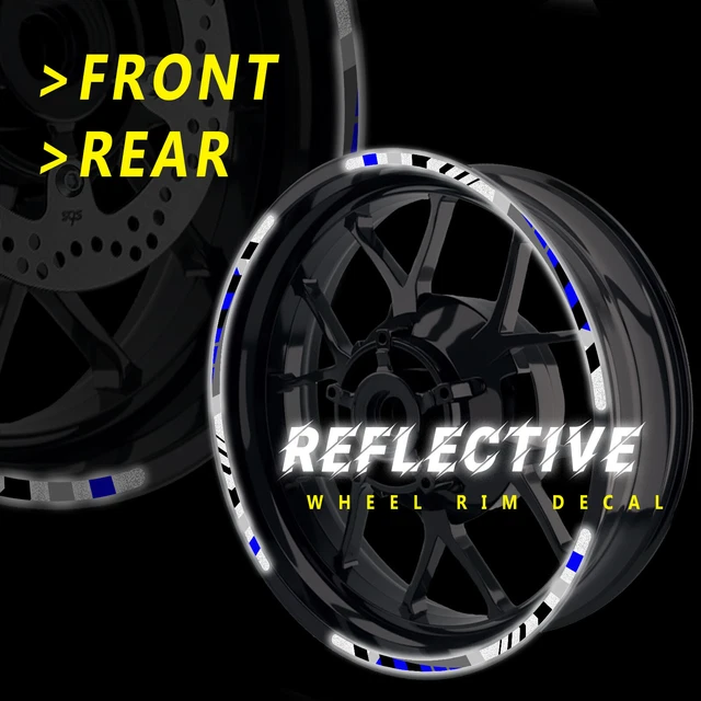 Suzuki Rim Sticker FOR SUZUKI SV 650X 19-20 Reflective Rim Sticker 17 inch SH24 BLUE $31. ...