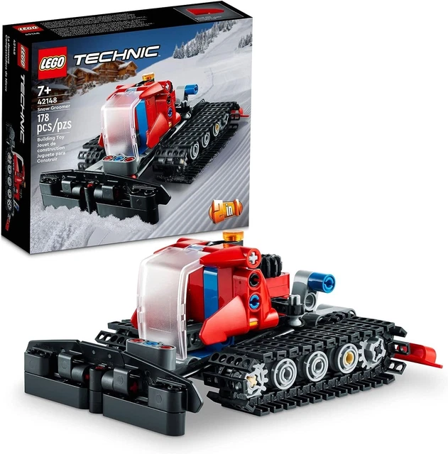 LEGO Technic Snow Groomer to Snowmobile 42148, 2in1 Vehicle Model Set, Engineeri