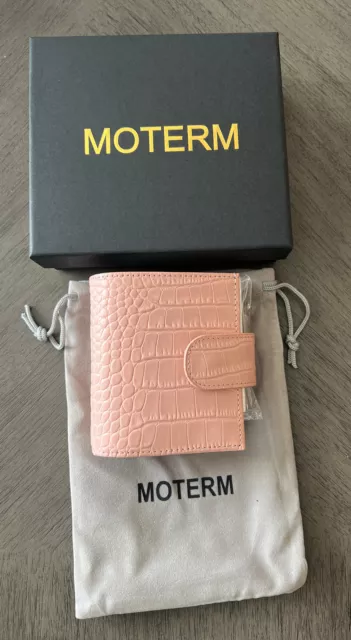 Moterm Pocket Regular Rings Planner~Pebbled Dusty Rose~New~Pink