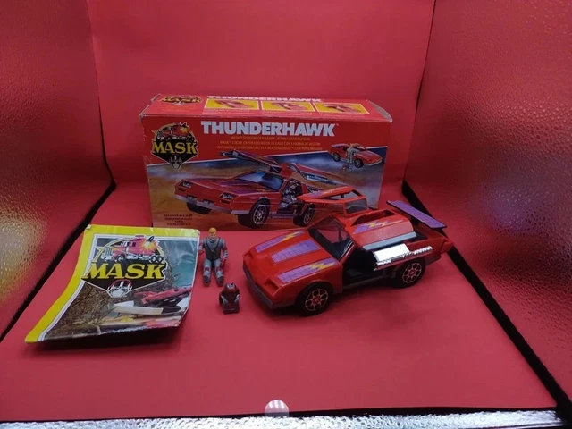 M.A.S.K AFTERBURNER instruction manual booklet poster mask kenner