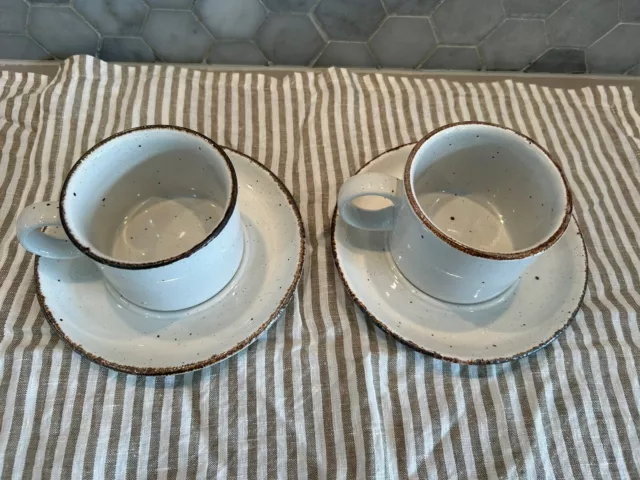 Midwinter Stonehenge Creation 2x Cup & Saucer