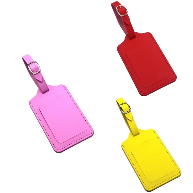 Stand Out at the Airport with these Distinctive Bag Labels Luggage Accessories 2