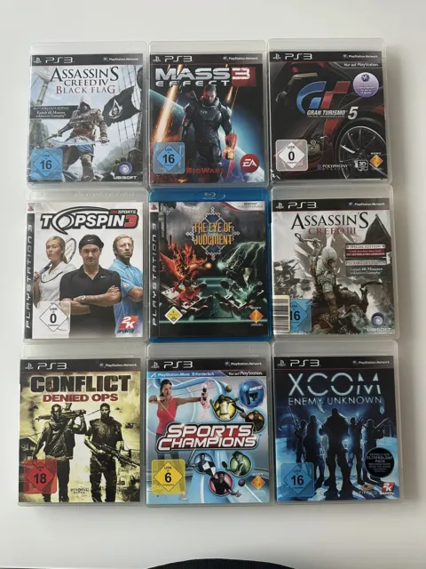 Sony Playstation 3 Spiele Sammlung - Konvolut - PS3 Spiele
