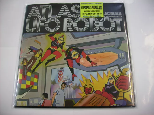 Actarus - Atlas Ufo Robot - Lp Pink Vinyl Rsd 2018 Reissue - Numbered