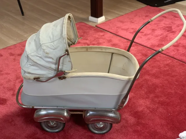 Kinderwagen, 50er -60er Jahre, Mid Century, Baby, Kleinkind, Spielzeug, Antik ,