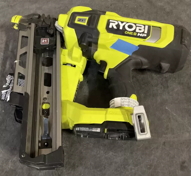 BROKEN Ryobi ONE+ 21-Gauge Cordless Framing Nailer PBL345 FOR PARTS OR REPAIR