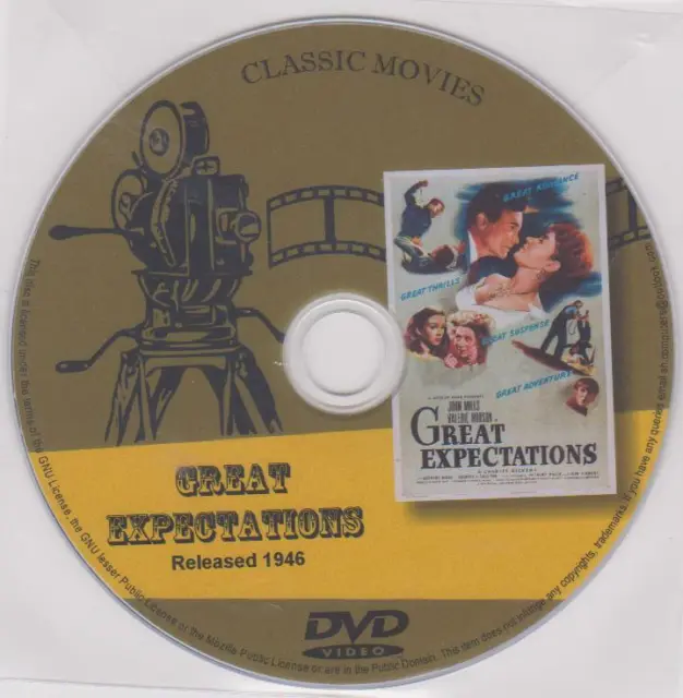 Great Expectations 1946 Dvd