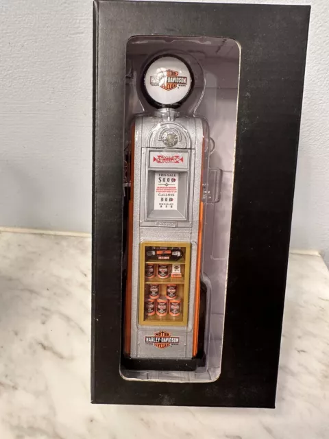 Harley Davidson Limited Edition Wayne 69 Gas Pump Bank Replica 2004 NIB