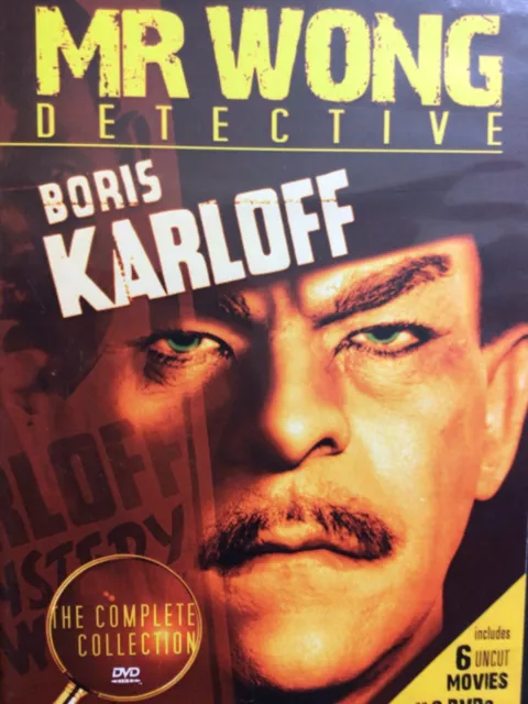 MR. WONG DETECTIVE ~ Boris Karloff ~ The Complete Collection ~ VCI Video ~ DVD