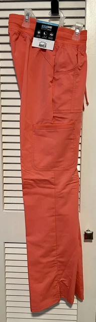 Scrubstar “Coral Rush” Yoga Scrub Pants-XS ***BRAND NEW WITH TAGS***