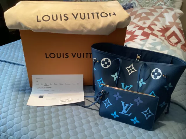 Louis Vuitton Neverfull MM Oversize Bicolor Gradient