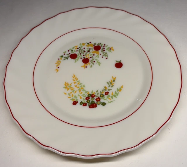 Assiettes à dessert Arcopal pour Esso - Arts de la table Assiettes à dessert Arcopal pour Esso - Arts de la table