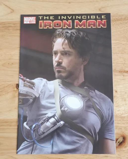Invincible Iron Man #1 Robert Downey Jr. Movie Photo Variant - Marvel