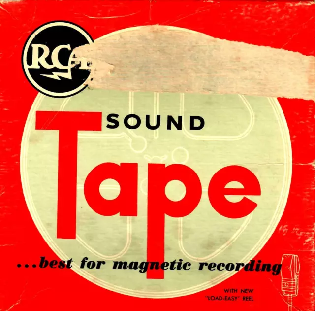 RCA 7 inch Reel Tape in box