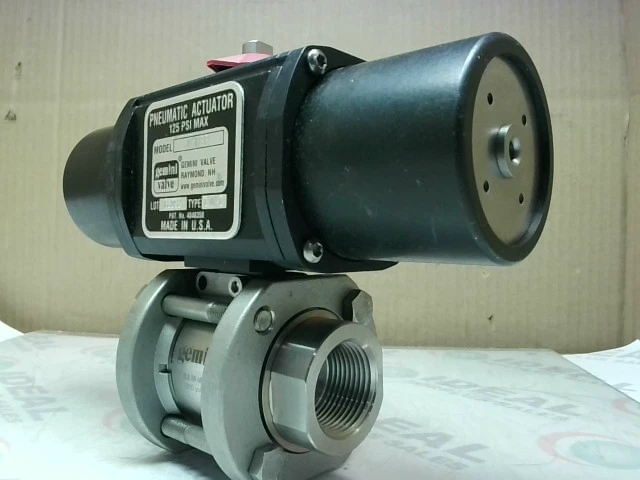 Gemini A512SR Pneumatic Actuator Type CW-C w/ 1-1/4" Stainless  - New No Box