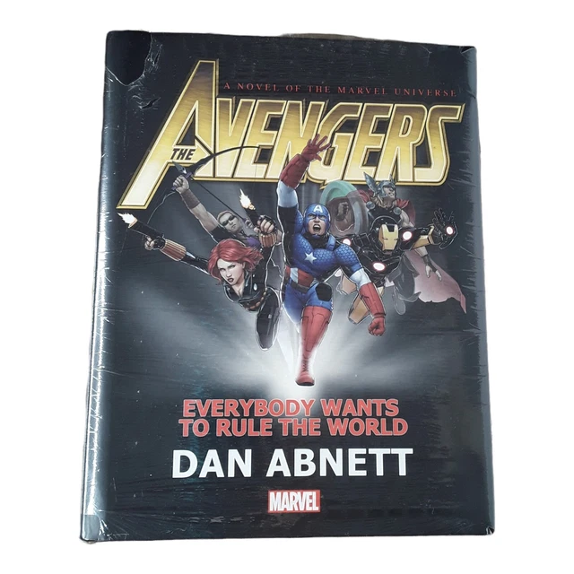 NEW Marvel AVENGERS Everybody Wants To Rule The World Sealed Hardcover Novel