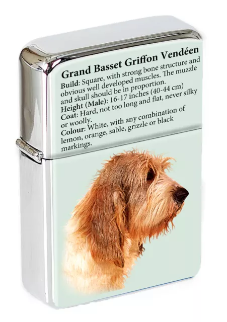 Grand Basset Griffon Vendéen Flip Top Lighter