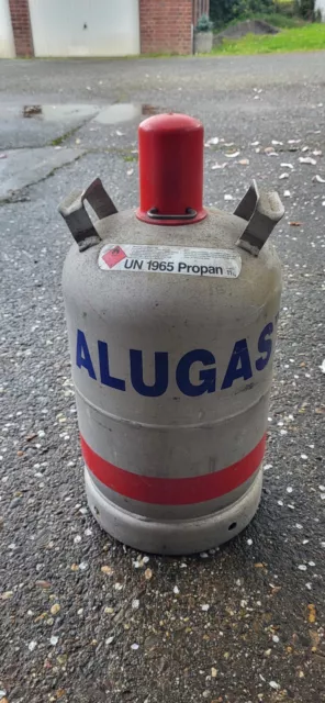 ALUGAS Camping Gasflasche -11 kg. TÜV 2027