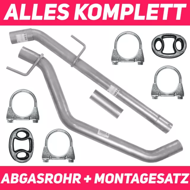 Rohr Auspuff Hosenrohr für Opel Vectra C 1.9 CDTI Kombiwagen Caravan