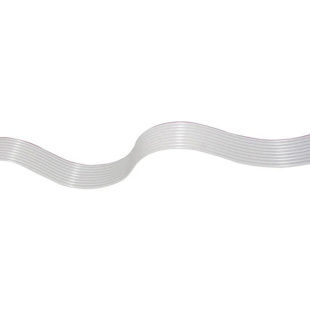 econ connect 28AWG14RM1 Cavo piatto Passo: 1 mm 14 x 0.08 mm² Grigio 30.50 m