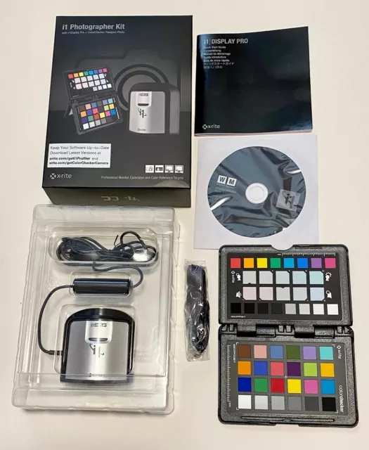 X-Rite i1 Photographer Kit with i1 Display Pro + ColorChecker Passport Photo