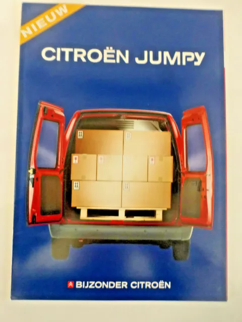 CITROEN jumpy  01 1996  Brochure Prospekt Dépliant Prospectus commercial 12 p