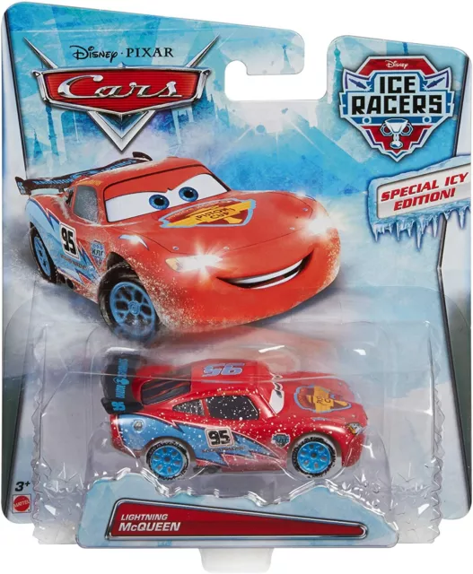 Disney/Pixar Cars Ice Racers 1:55 Scale Diecast Vehicle Lightning McQueen Mattel