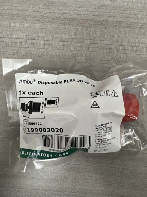 Ambu® DiSposable PEEP 20 Valve 199002020