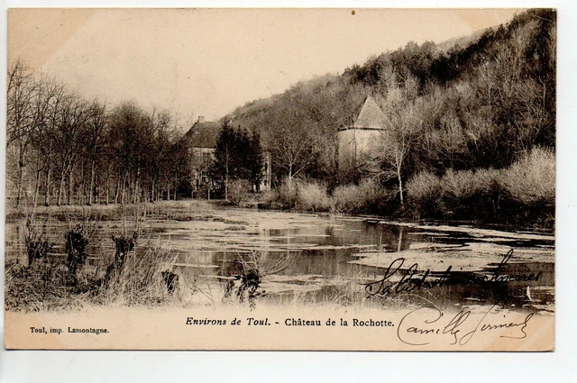PIERRE LA TREICHE - Meurthe et Moselle - CPA 54 - LA ROCHOTTE le chateau