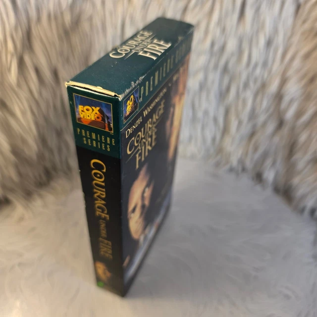 Army Fire COURAGE UNDER FIRE VHS 1996 Military Drama Denzel Washington Fox Video ...
