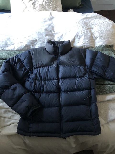 The North Face Retro Nuptse Down Jacket, Size S - Navy