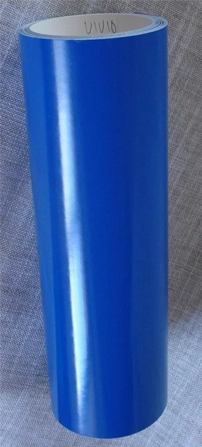 12" x 300" VIVID BLUE Sign Vinyl for Cutter PLOTTER Crafts graphic, NEW 25 ft.