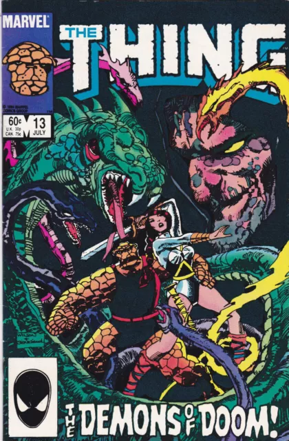 The Thing #13,Vol. 1 (1983-1986) Marvel Comics,Direct,High Grade!