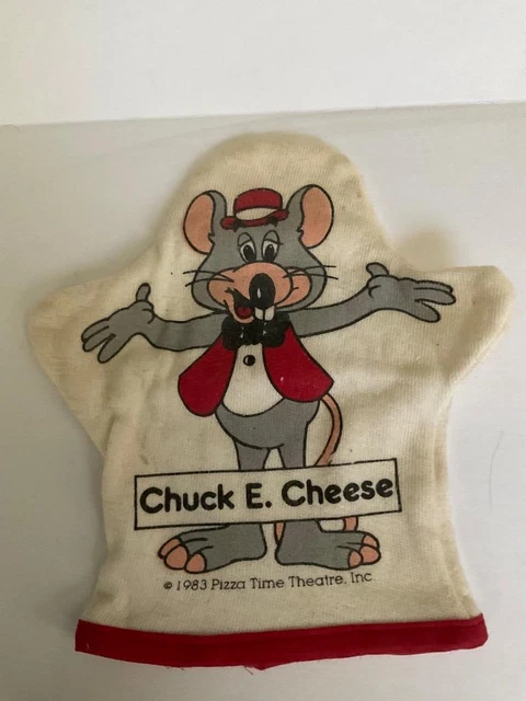 VINTAGE CHUCK E Cheese Plush Pizza Time Theater Mouse Toy 1980s Korea ...