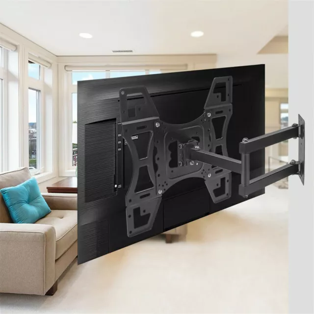 TV Wall Bracket Mount Tilt Swivel for Samsung Sony LG 32 40 43 50 55 60 65inch