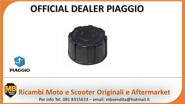 Tappo Radiatore Piaggio Vespa Gtv 300 Hpe 2019 2020 2021 2022 2023 Originale