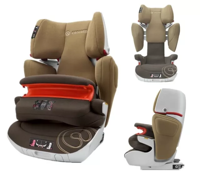 Concord Transformer XT Pro Auto-Kindersitz Isofix - Walnut Brown, 9m bis 12Jahre