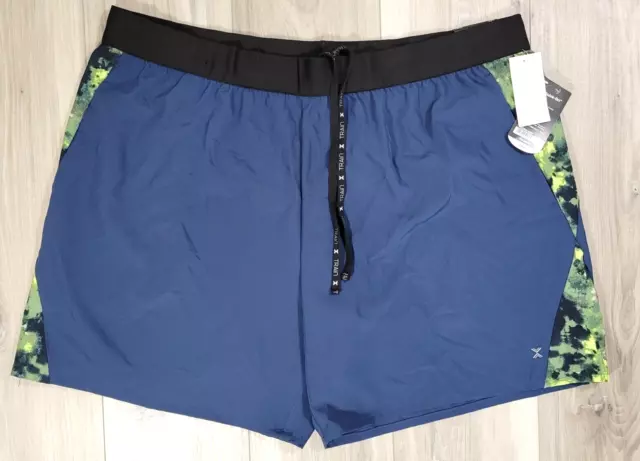 Xersion Shorts Men's 2XL Historic Navy Training Quick Dri New