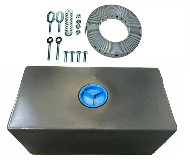 100L LITRE WATER Tank + Fitting Kit for Camper Van Motorhome RV Fresh