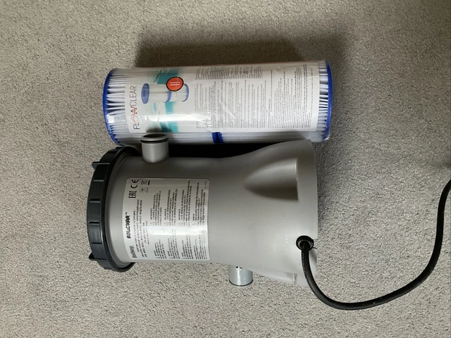 BESTWAY FLOWCLEAR MODEL 58383 Filter Pump for Swimming / Paddling Pool ...