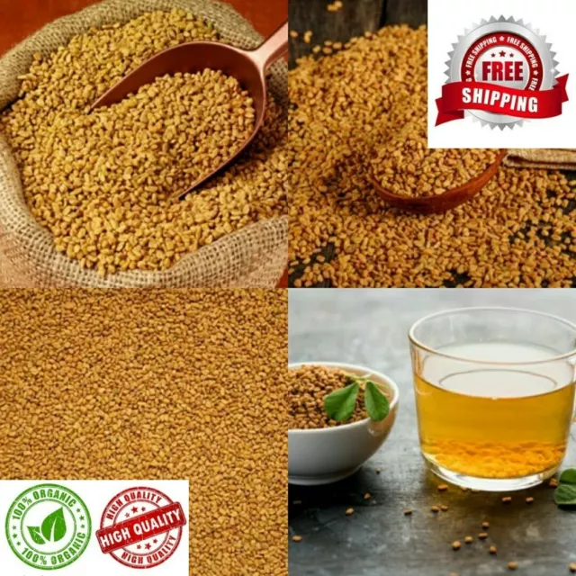 Fenugreek Seeds Non-GMO Trigonella Foenum Graecum Whole Methi Seed 100% Premium