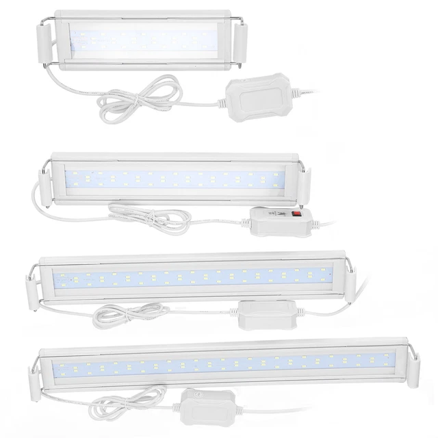 Aquarium Light Lighting White Blue Light Aqua Plant Fish Tank Bar LED Lamp Tool