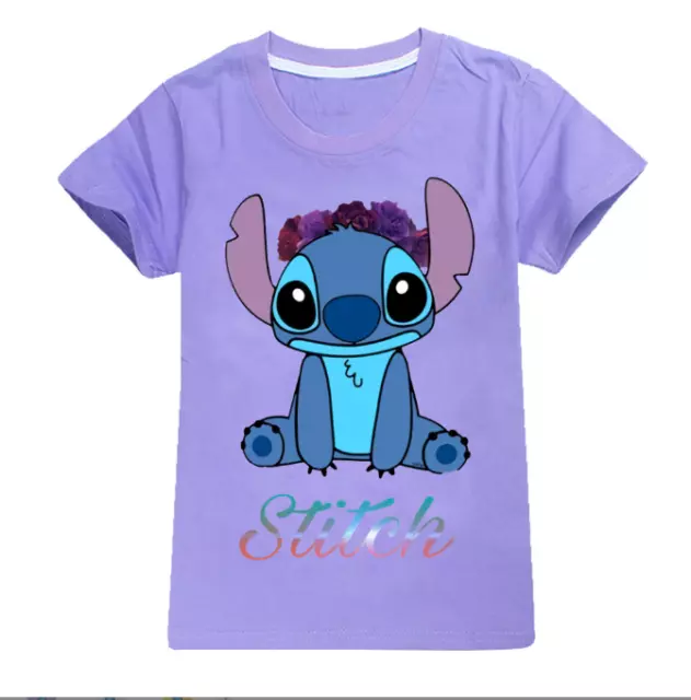 T-shirt a maniche corte estate cartone animato ragazzi ragazze a maniche corte top maglietta bambino regalo di compleanno 3