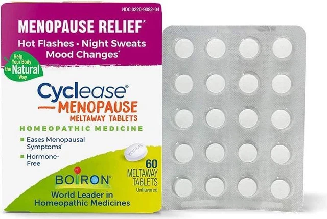 Cyclease Menopause Relief de Boiron, 60 comprimidos