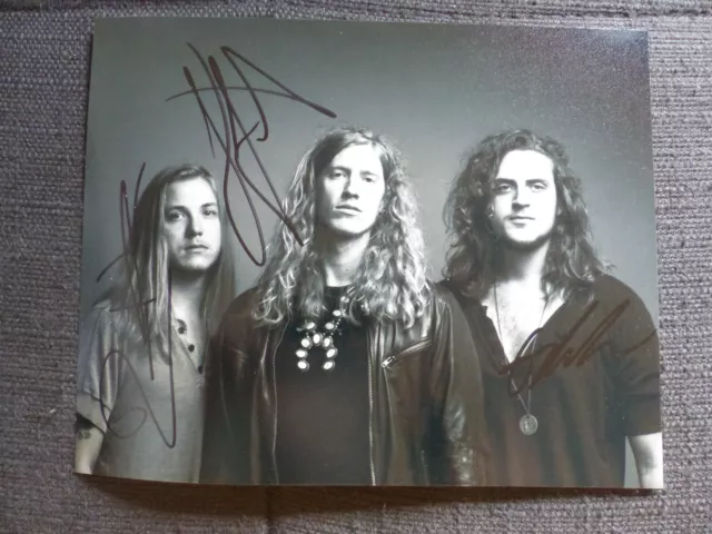 JAMES NICHOLS BAND signed Autogramm signiert auf 20x25 cm Foto