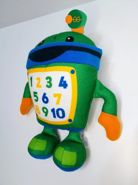 Team Umizoomi Bot 9" Plush Robot Stuffed Doll Toy 2011 Fisher Price Nick Jr 2