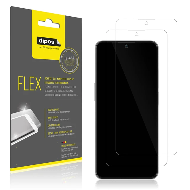 2x Pellicola per Blackview BV8000 Pro Protettiva Protezione Cristallo dipos