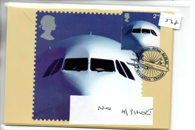 GB - PHQ card (538) 2002 - Airliners. - Front - FDI/SHS - comp. set but no m/s