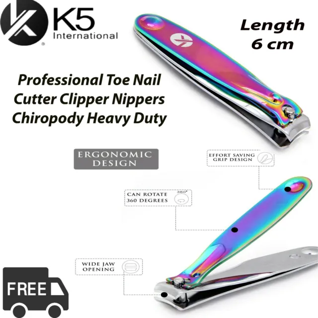 Professional Toe Nail Cutter Clipper Nippers Chiropody Heavy Duty - Thick Nails