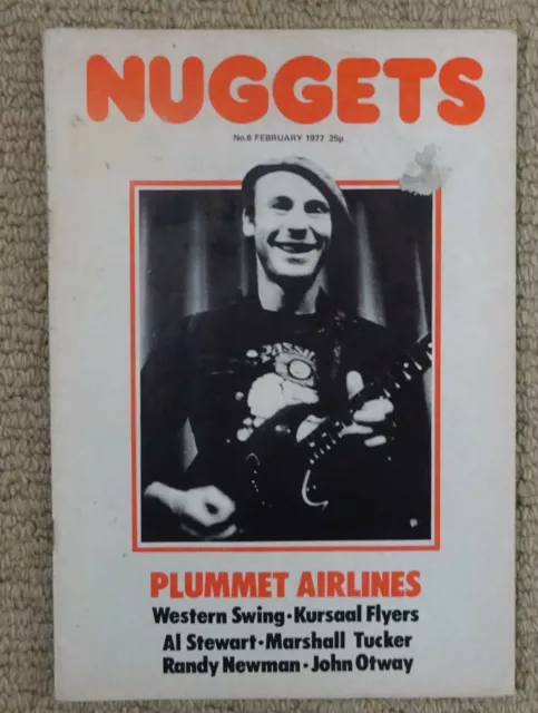 Nuggets Magazine - Issue 6 - Al Stewart, John Otway, Plummet Airlines - Feb 1977